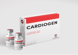 Cardiogen 20 mg / 1 vial + bacteriostatic water 3 ml 